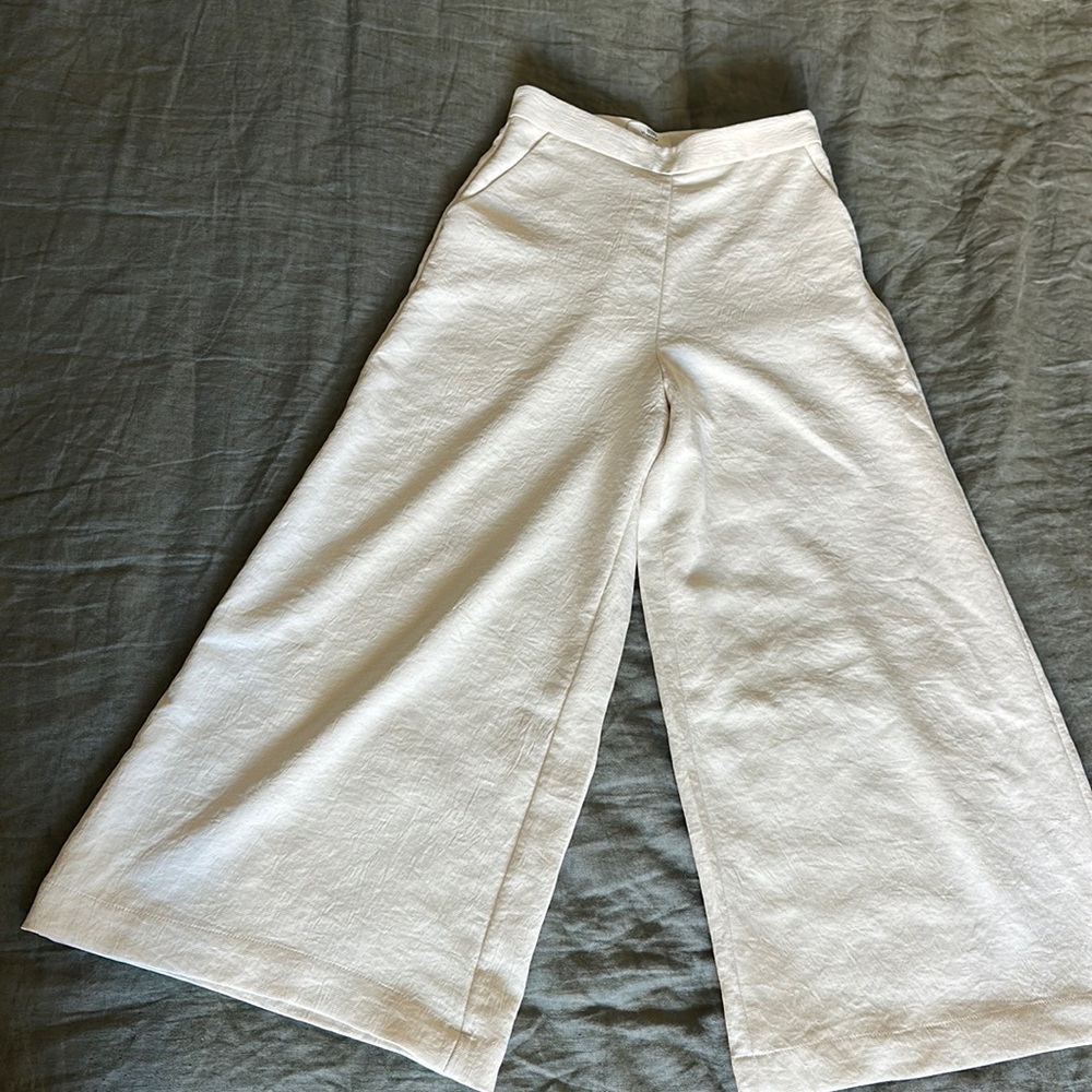 wilfred wide leg pants